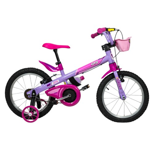 Bicicleta R16 con cantimplora GTS rosa Bicicleta R16 con cantimplora GTS rosa
