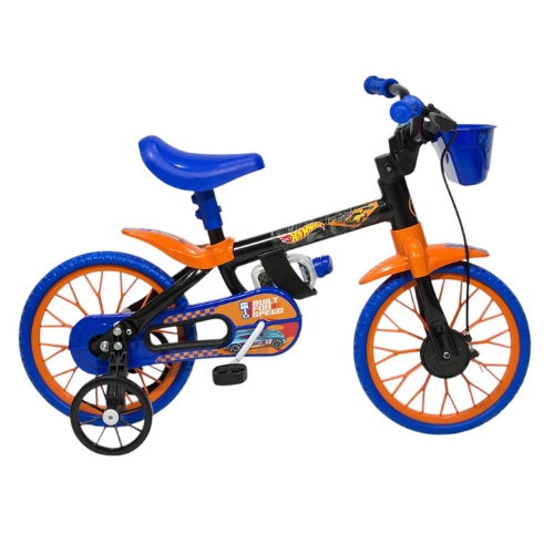 Bicicleta Nathor Hot Wheels R12 con cantimplora Bicicleta Nathor Hot Wheels R12 con cantimplora