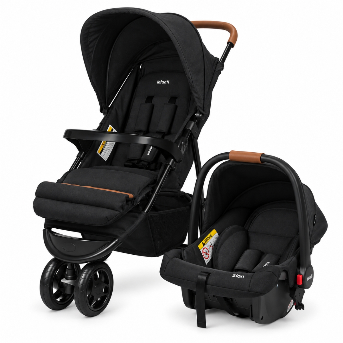 Cochecito con Huevito 3 Ruedas Infanti Jogger Breeze