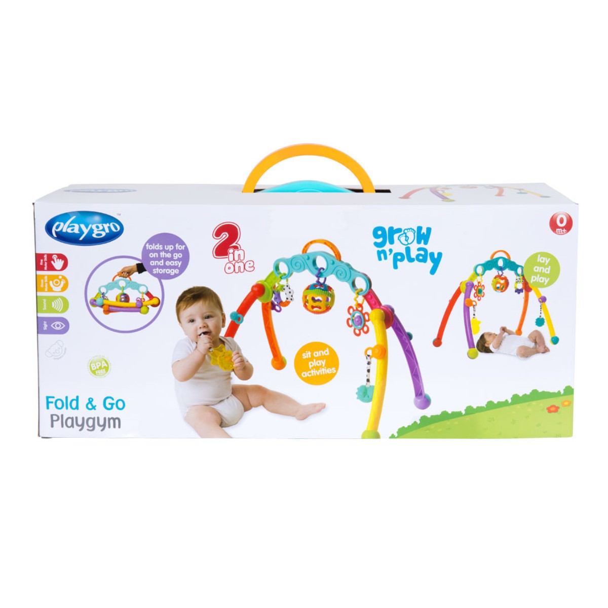 Gimnasio de bebé Playgro Fold and Go Playgym Gimnasio de bebé Playgro Fold and Go Playgym