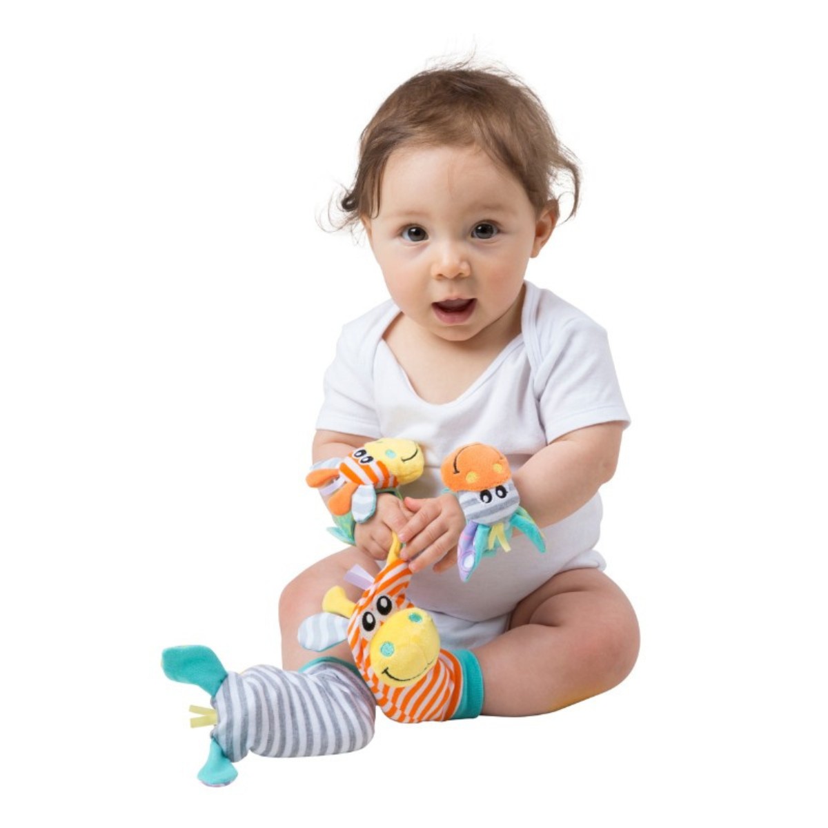 Descubridor de manos y pies Playgro con sonajeros