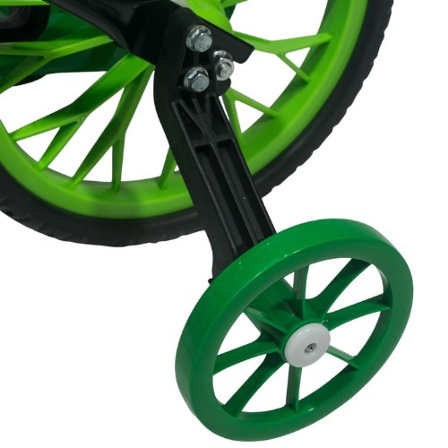 Bicicleta de paseo R12 GTS con cantimplora verde Bicicleta de paseo R12 GTS con cantimplora verde