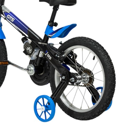 Bicicleta R16 con cantimplora GTS azul Bicicleta R16 con cantimplora GTS azul