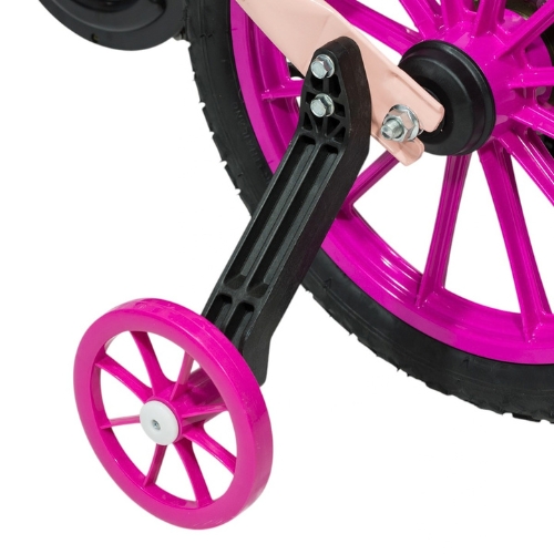Bicicleta Nathor R16 Barbie con cantimplora y asiento porta muñeca Bicicleta Nathor R16 Barbie con cantimplora y asiento porta muñeca