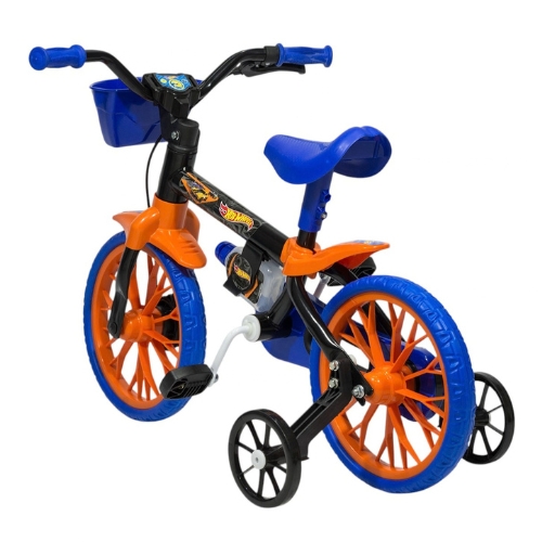 Bicicleta Nathor Hot Wheels R12 con cantimplora Bicicleta Nathor Hot Wheels R12 con cantimplora