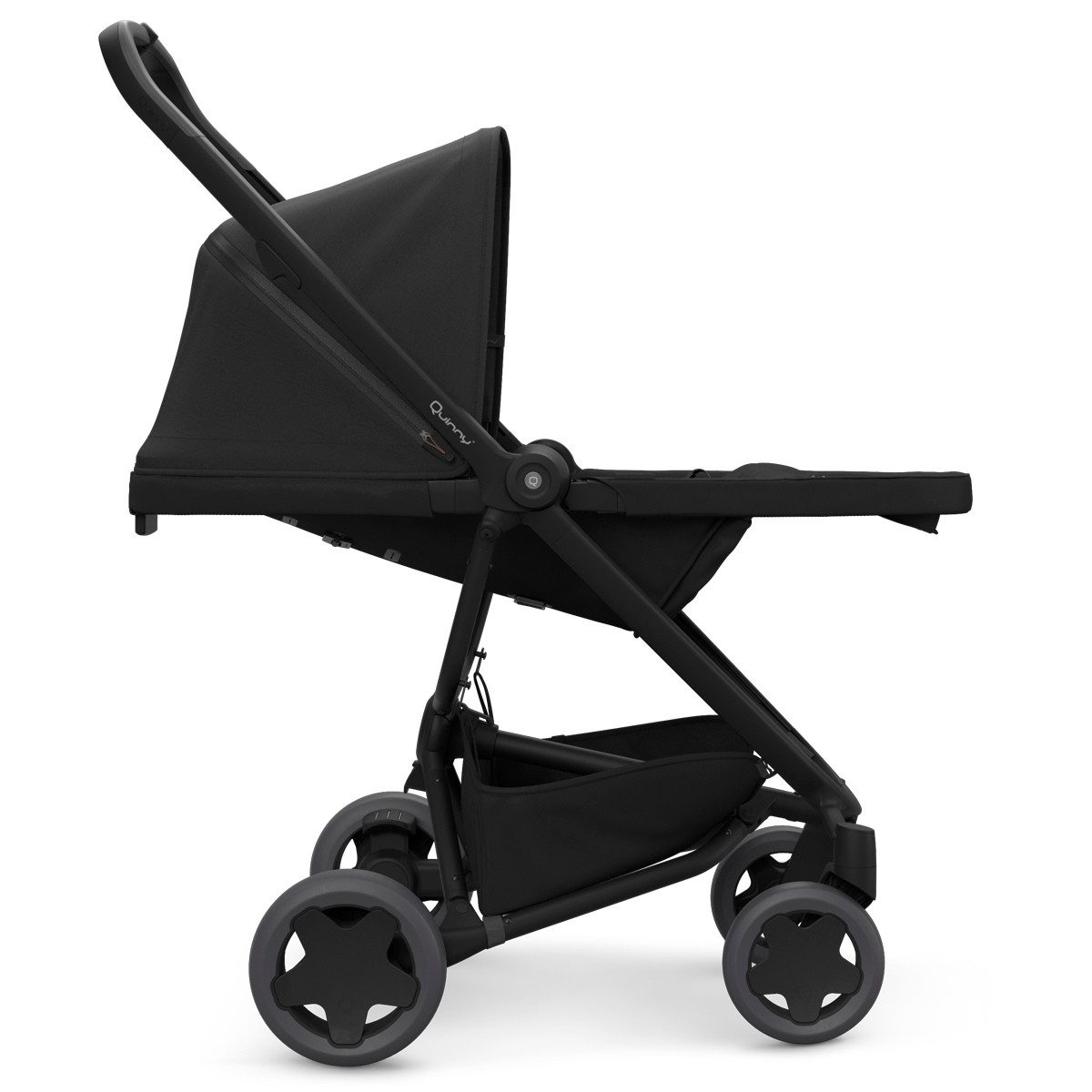 Cochecito Plegable Quinny Zapp Flex Plus Black On Black