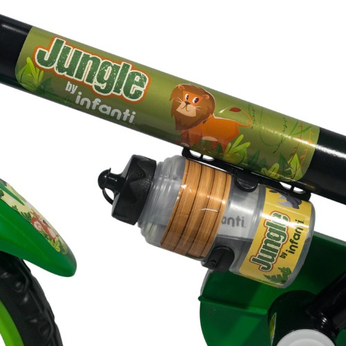 Bicicleta de paseo R12 Infanti con cantimplora Jungle Bicicleta de paseo R12 Infanti con cantimplora Jungle