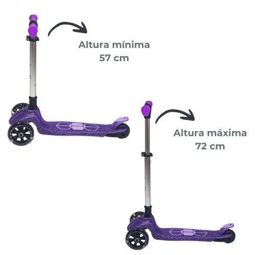 Monopatín plegable con luces LED Infanti Jelly Monopatín plegable con luces LED Infanti Jelly