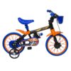 Bicicleta Nathor Hot Wheels R12 con cantimplora
