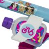 Bicicleta Nathor Barbie R12 con cantimplora y asiento porta muñeca