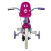 Bicicleta Nathor Barbie R12 con cantimplora y asiento porta muñeca