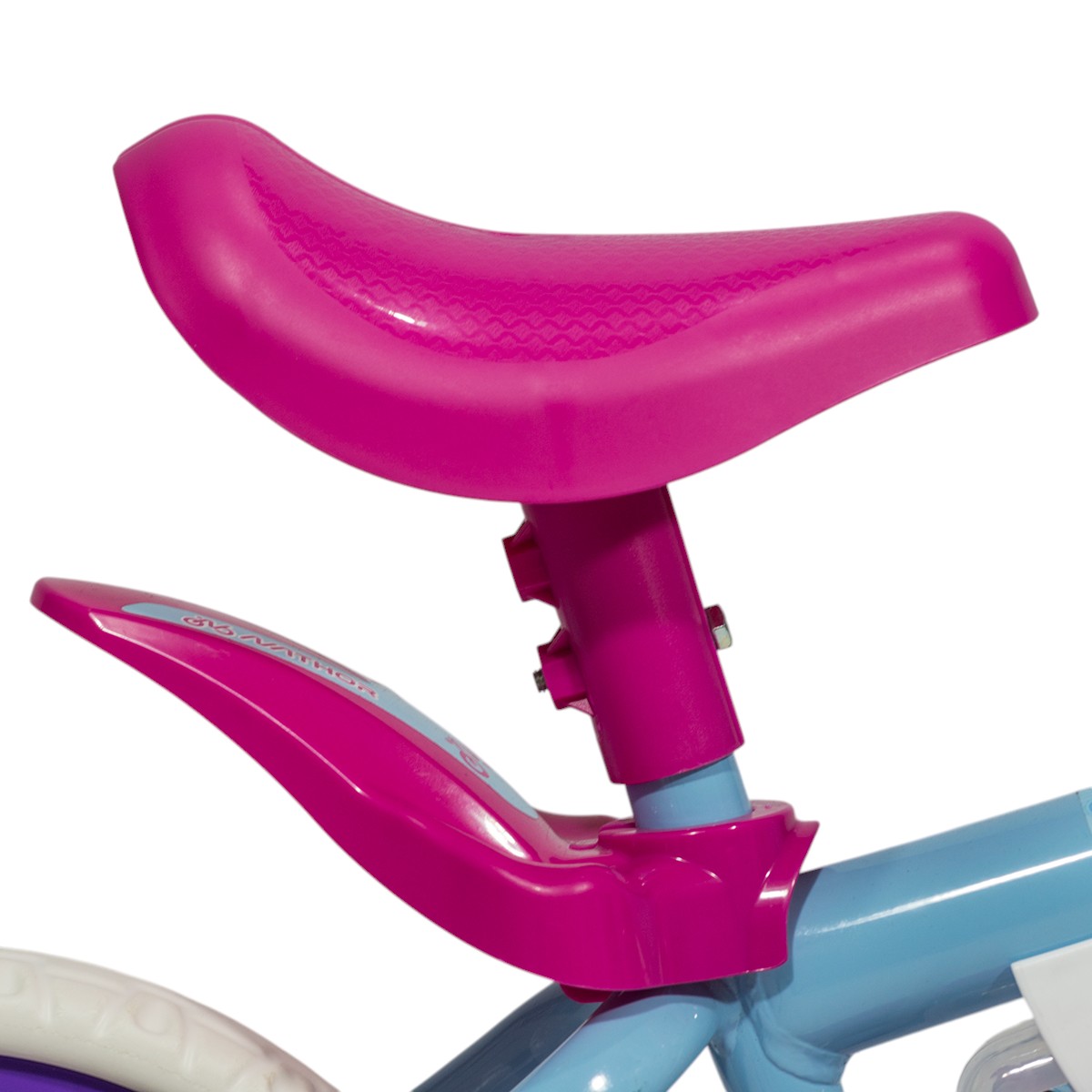 Bicicleta Nathor Barbie R12 con cantimplora y asiento porta muñeca