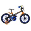 Bicicleta Nathor R16 Hot Wheels con cantimplora