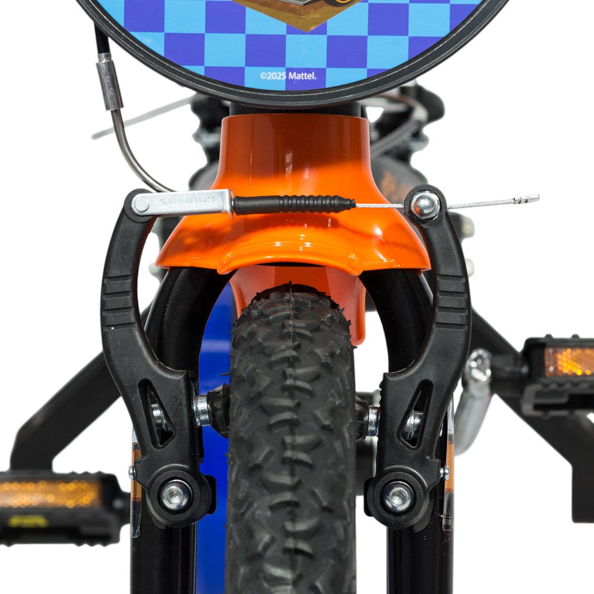 Bicicleta Nathor R16 Hot Wheels con cantimplora