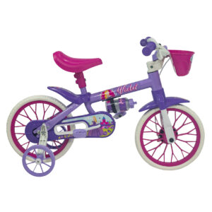 Bicicleta de paseo R12 Nathor con cantimplora Violet