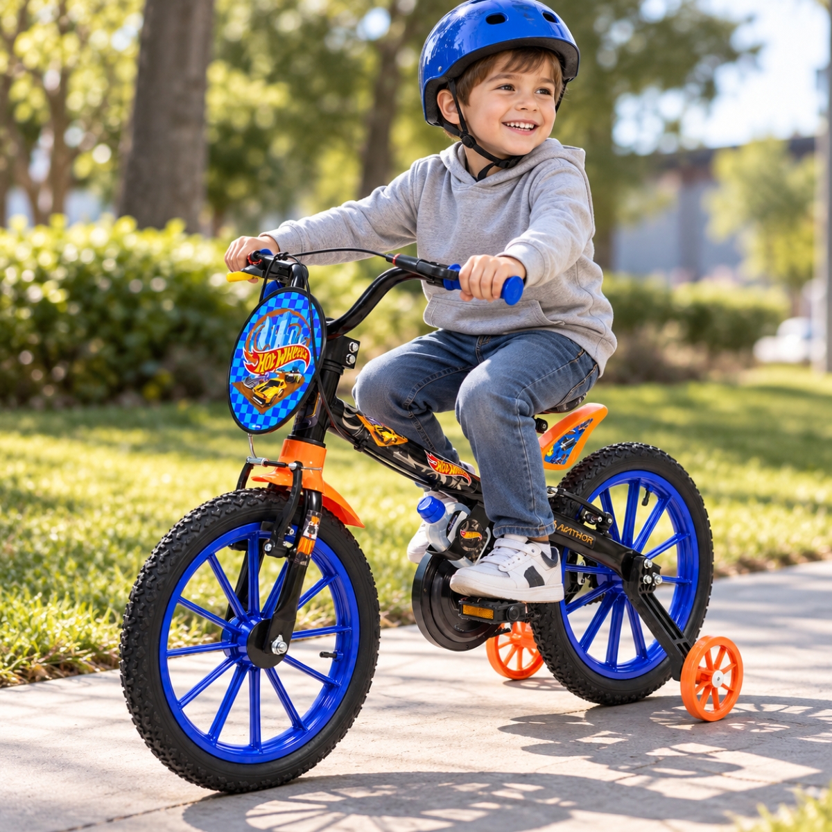 Bicicleta Nathor R16 Hot Wheels