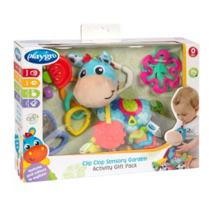 Juguete didáctico Playgro Clip Clop sensory garden activity