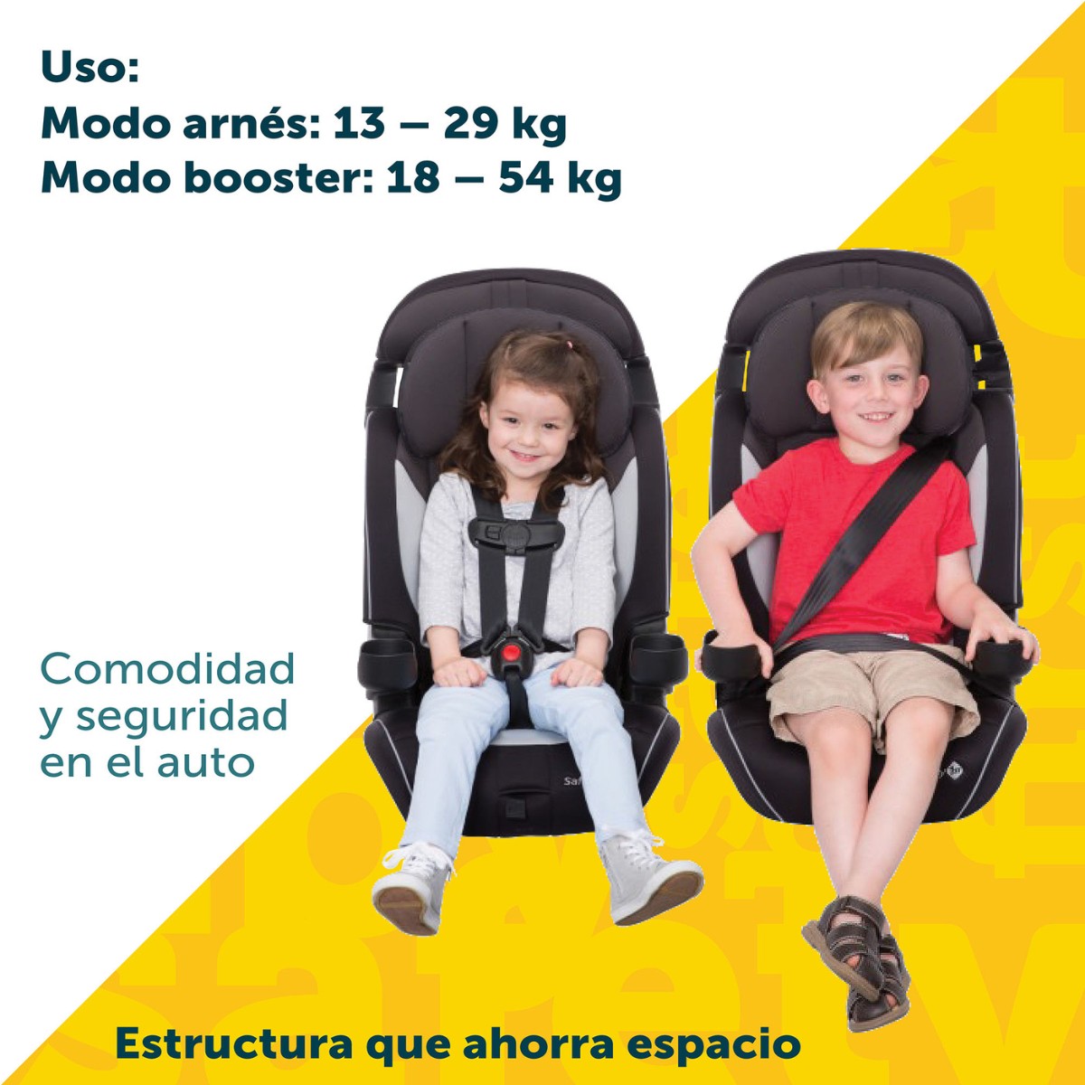 Butaca booster 2 en 1 Safety 1st