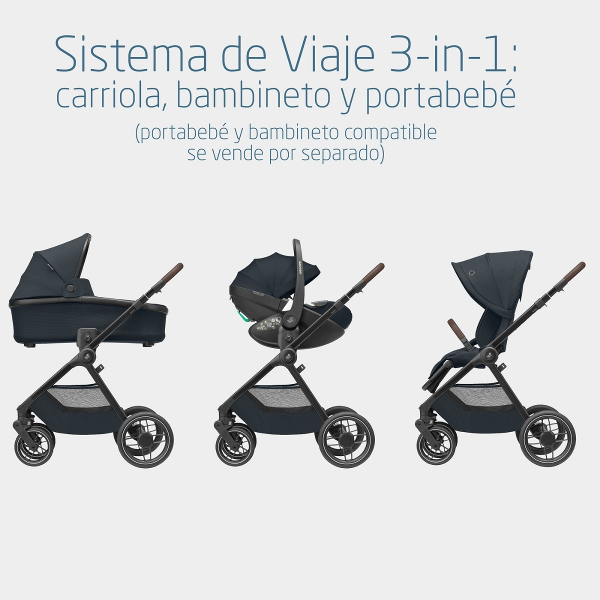 Cochecito Oxford - Essential Graphite Maxi-Cosi