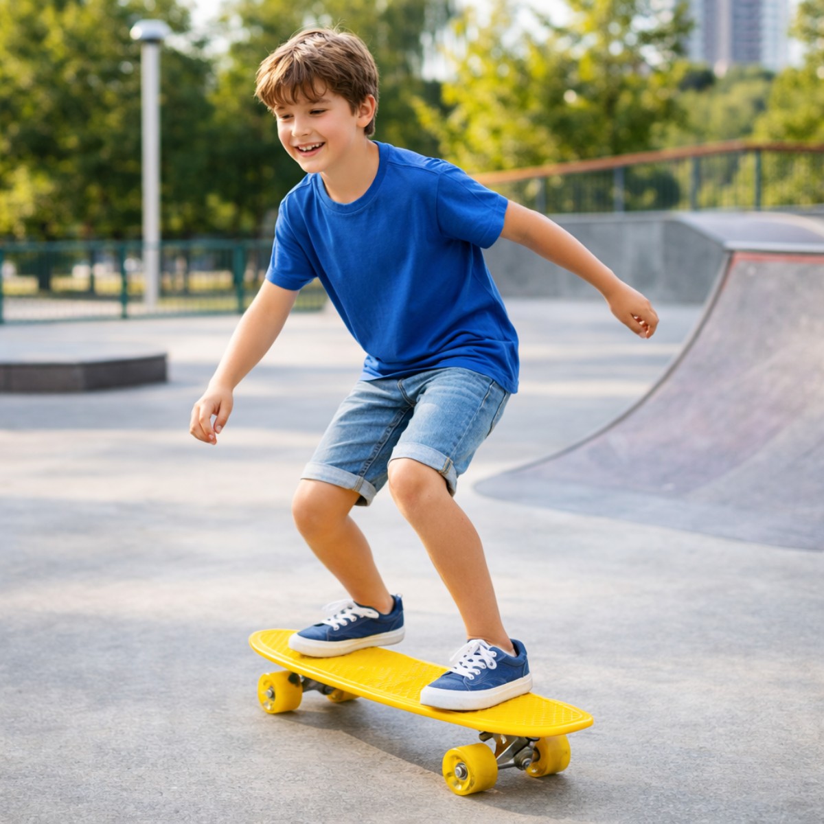 Patineta con Luces F-104 Bebitos