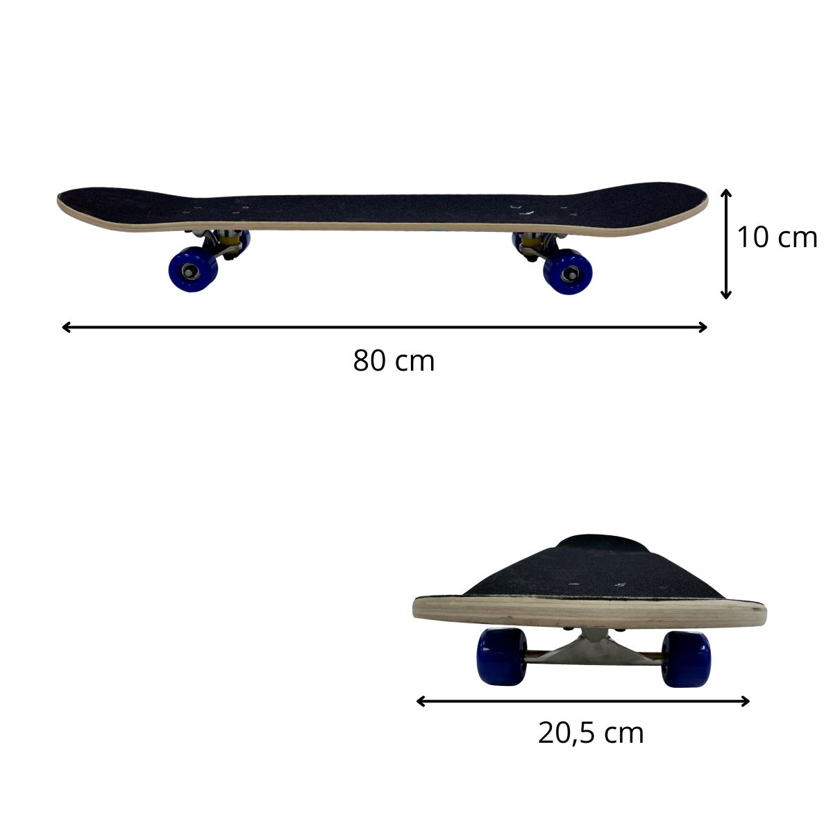 Skate Doble Cola 203 Bebitos
