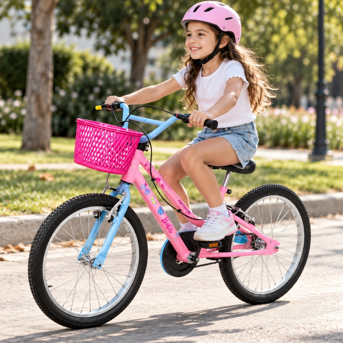 Bicicleta Nathor R20 Barbie
