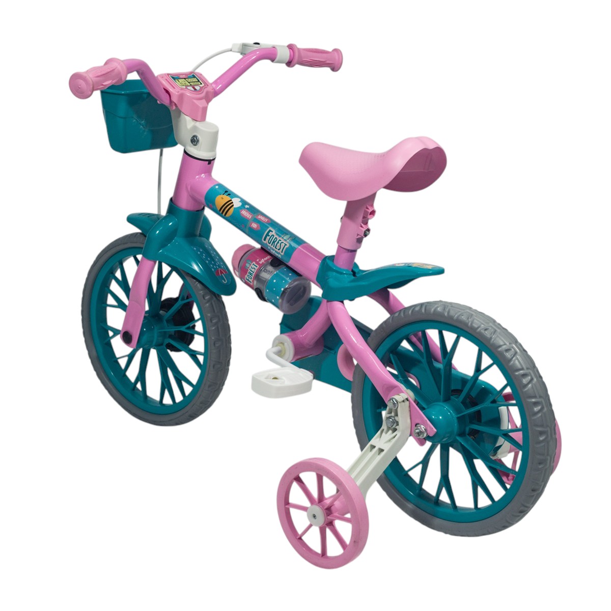 Bicicleta de paseo R12 Infanti con cantimplora Forest Cuotas sin