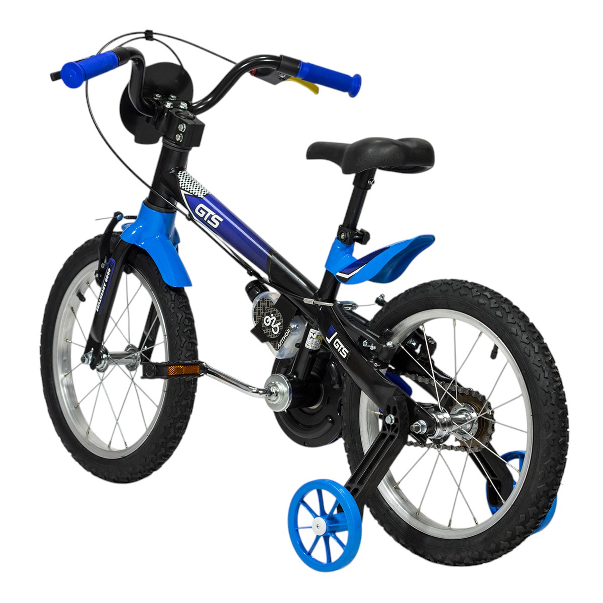 Bicicleta R16 con cantimplora GTS azul