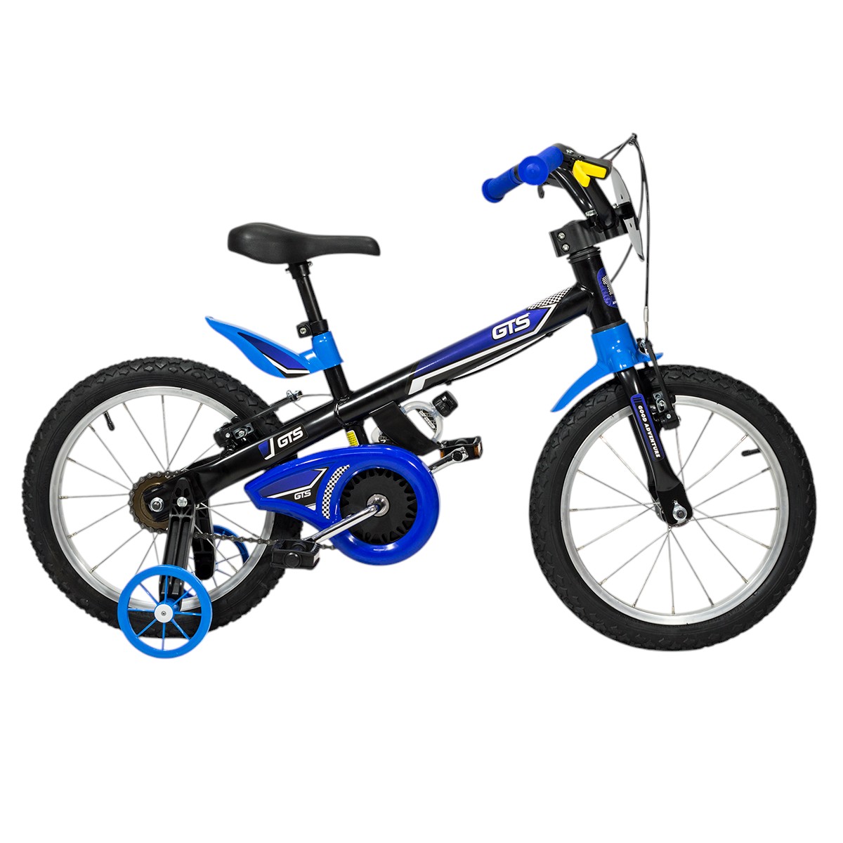 Bicicleta R16 con cantimplora GTS azul