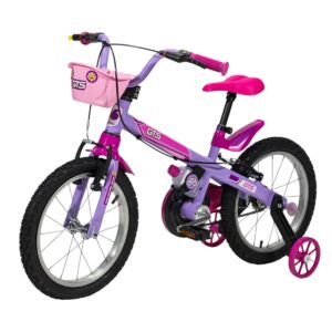 Bicicleta R16 con cantimplora GTS rosa