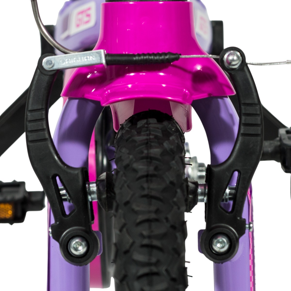 Bicicleta R16 con cantimplora GTS rosa Bicicleta R16 con cantimplora GTS rosa