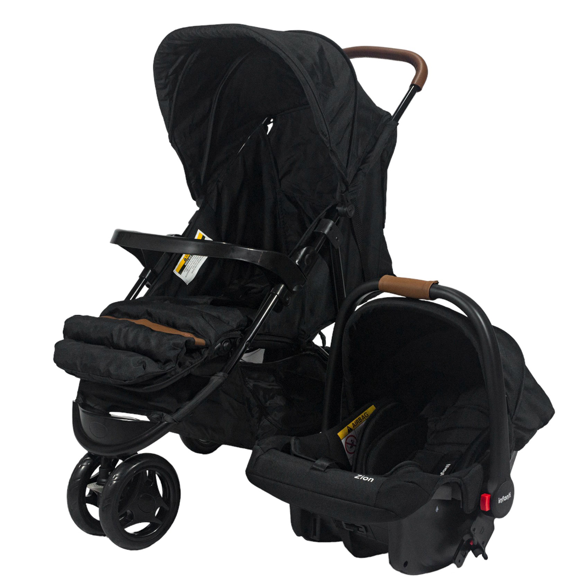 Cochecito con Huevito Ruedas Infanti Jogger Breeze Cuotas sin
