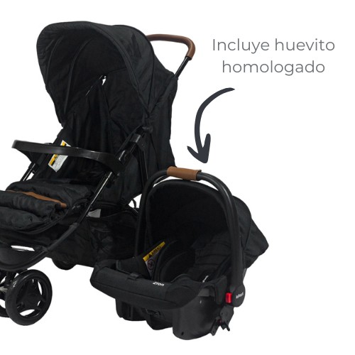 Cochecito con Huevito 3 Ruedas Infanti Jogger Breeze Cochecito con Huevito 3 Ruedas Infanti Jogger Breeze